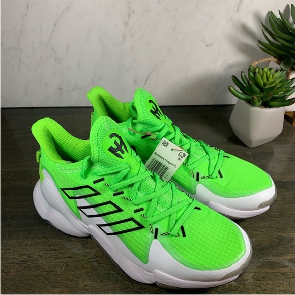 adidas Mahomes 1 Impact FLX First Release Team Solar Green - Picture 6 of 12